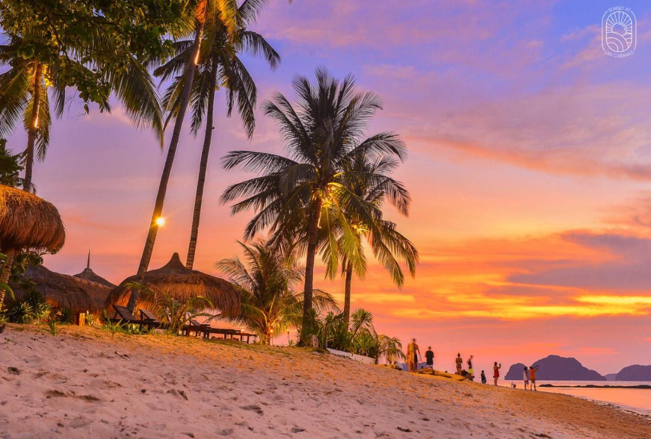 Sunset At Las Cabanas El Nido Exterior photo